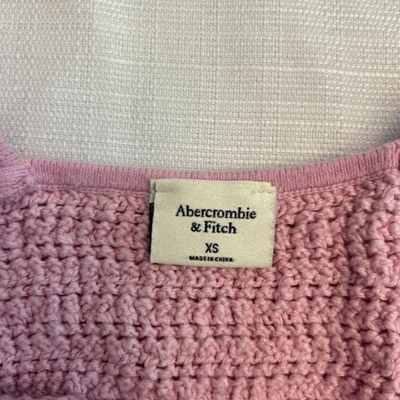 Abercrombie lilac knit keyhole tank‎ - Picture 2 of 3